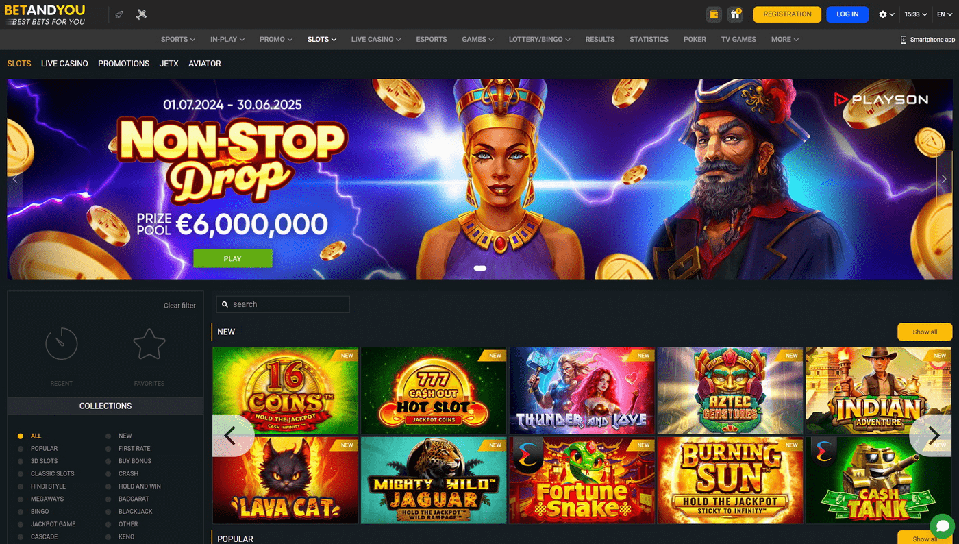 Betandyou spletni casino bonus